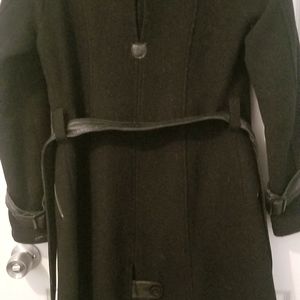 long black wool coat